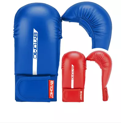 Bytomic Red Label Karate Mitt Without Thumb Karate Kickboxing Point Sparring • £15.95