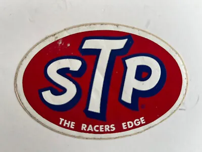 Original Vintage NOS STP The Racers Edge Sticker ~4x2.5” (3U) • $20.99