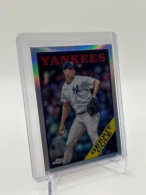 2023 Topps Chrome Update Gerrit Cole Yankees 35th Anniversary 1988 88CU-6 • $5