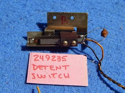 $16 • Buy Seeburg K200 201 222 DS160 SS160 Thru STD4 Detent Switch # 249235