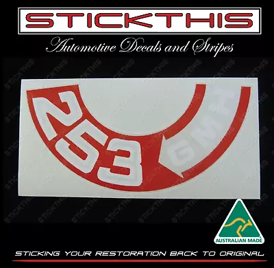 Holden Monaro Sandman GTS Statesman Suits HQ - Air Cleaner Decal 253 4.2L V8 • $19.85