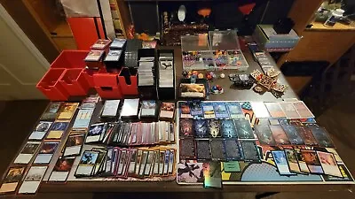 Magic The Gathering Collection $2250+ Worth W/ Rare Dice Mats Binders & More • $1299