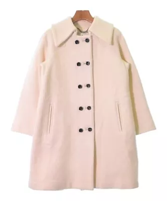 Milly Bal Collar Coat Ivory 4(Approx. M) 2200427947010 • $161