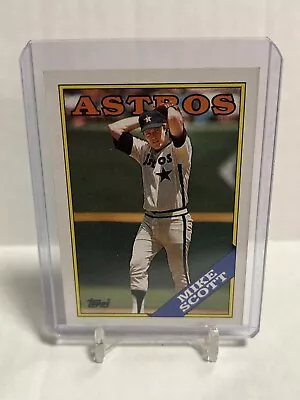 1988 Topps #760 Mike Scott Houston Astros Baseball Card NM • $0.99