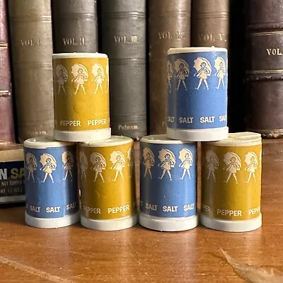 Vintage 1980s Morton Salt & Pepper Mini Miniature Shakers Unopened 6-Pack • $8.99