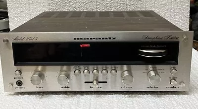 Marantz Model 2015 AM/FM Stereophonic Receiver Vintage Tested Working • $649.99