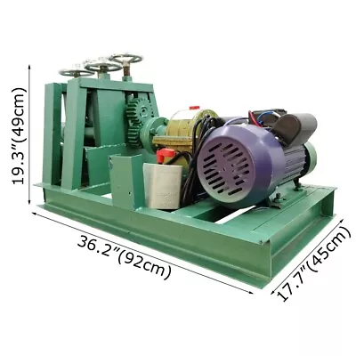 110V Plate Rolling Machine Small Steel Bar/Plate/Pipe Rolling And Bending Machin • $1275