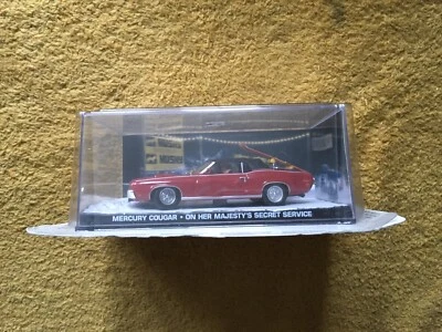 £9 • Buy James Bond Car Collection Mercury Cougar - On Her Majesty’s Secret Service 