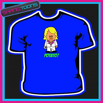 Keith Lemon Potato Cartoon  Mens Adults T Shirt • £9.49