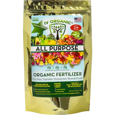 $24.95 • Buy IV Organic All Purpose | Premium Blend Fertilizer (11.8 Oz)