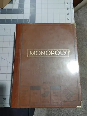 Library Classic Games MONOPOLY Hasbro Sealed Vintage Book Shelf 2011 • $176