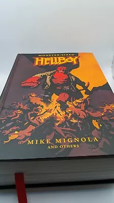 Monster-sized Hellboy By Mike Mignola (English) Hardcover Book • $120