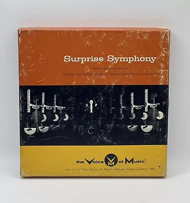 Surprise Symphony Hayden’s 94 G Herbert Albert Reel Tape Voice Of Music 2 Track • $74.99