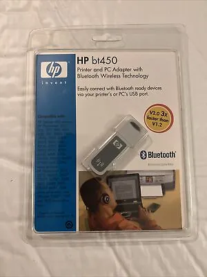 Hewlett Packard Bluetooth Adapter HP Q6398A PC Printer Wireless Bt450 NOS Sealed • $99.95