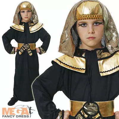 £12.49 • Buy Egyptian Pharoah Boys Fancy Dress Book Week Character Egypt Childs Kids Costume