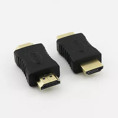 1pc HDMI-compatible Male To Male Coupler Gender HDTV Extender Adapter Connector • $1.89