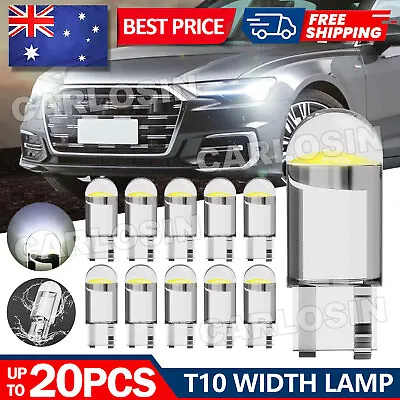 T10 Car Bulb LED Canbus SMD Xenon White Wedge W5W 501 Side Light Bulbs Globe • $6.45