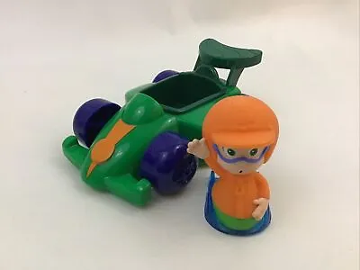 Bubble Guppies Green Streak Vehicle Green Nonny Nickelodeon 2012 Fisher Price • $26.95