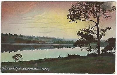 Sunset Over Rudyard Lake North Stafford Railway NSR Manifold Valley • £4.99