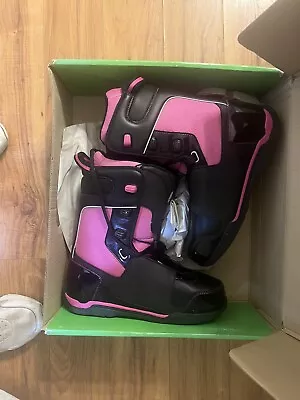 Pink Women Snowboard Boots Size 10 • $70