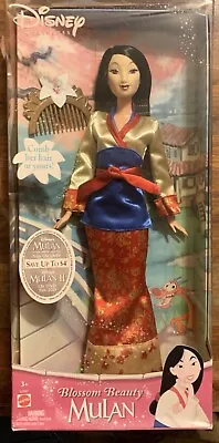 RARE NEW Disney Mulan Blossom Beauty 2004 Doll NIB Mattel • $18.99