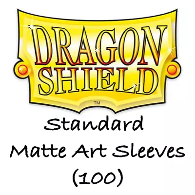 Dragon Shield Matte Art Sleeves (100)  | Standard Size |  Fits MTG & Pokemon • £14.99