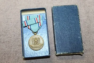 Original Early Vietnam War U.S. Air Force Good Conduct Medal Boxed Set 63' Dated • $18.95