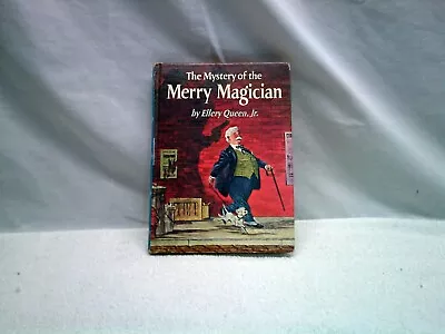 The Mystery Of The Merry Magician By Ellery Queen Jr - Golden Press HC 1961 VGC • $9.95