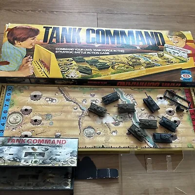 Vintage 1960s Ideal Tank Command Family Strategy Game • £35