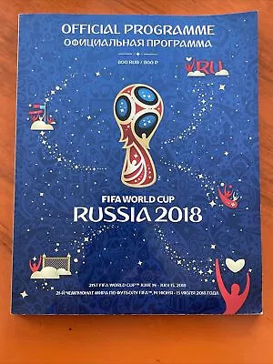 $30 • Buy 2018 Fifa World Cup Russia Official Programme