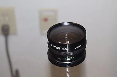 Spiratone Pro Video Sharp 'N Wide Angle 0.5x Hi-Res AF Macro Camera Lens Japan • $18.97