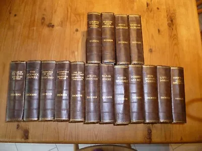 The Collected Works Of Charles Dickens 16 Volume Complete Set Illustrated Oliver • £20