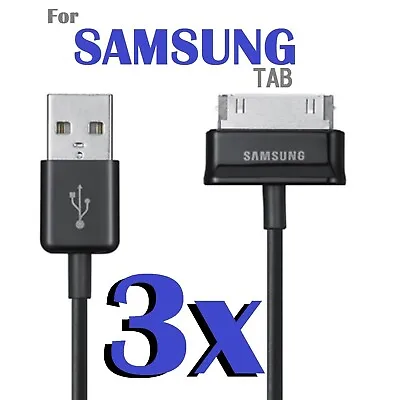 3x Genuine Samsung Galaxy Tab 2 7.0 10.1 Inch Tablet USB Data Charger Cable Note • $12.45