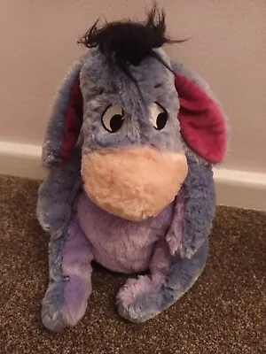 £3.49 • Buy Eeyore Weighted Plush Soft Toy Winnie The Pooh Disney Store 