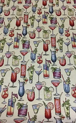 £1.95 • Buy Chatham Glyn Cocktail, Tapestry Style Fabric For Curtain/ Upholstery/Cushions
