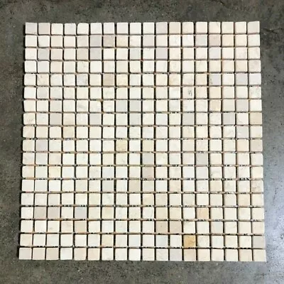 12x12 Tile Mosaic Jerusalem Gold Remodel Stone Backsplash (1 Sheet) T-39 • $11.60