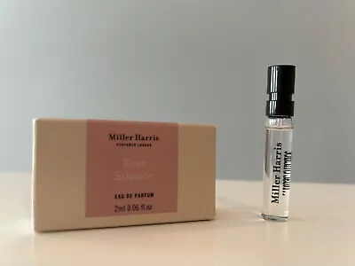 Miller Harris Rose Silence Eau De Parfum Sample Spray 2 Ml/.06 Fl Oz. FRESH! NEW • $14.99