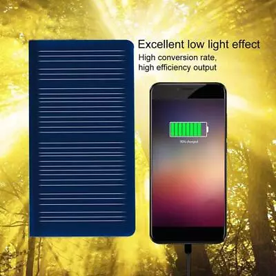 68*38mm 5.5v 50ma Mini Power Solar Panel DIY Small Module HOT Cell Charger S4T9 • £1.37