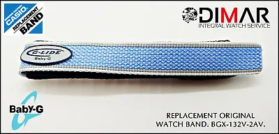 Replacement Original Watch Band Casio BGX-132V-2AV • $40.44