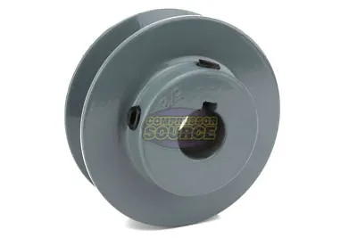 Cast Iron 3.5  Single Groove V Style Section A Belt 4L For 5/8  Shaft Pulley • $22.95