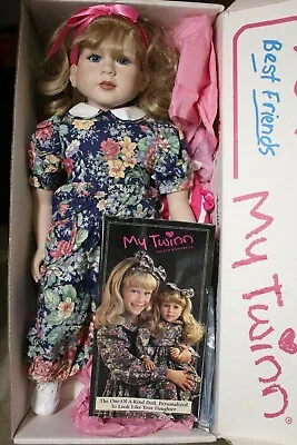 🔴 VTG My Twinn Doll 23  1996 COOKIE Denver Era Blond Blue Eyes -Extras • $349.99