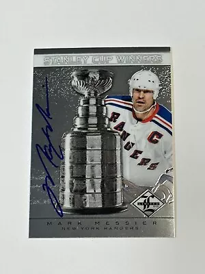 2012-13 Limited Stanly Cup Winners Mark Messier Auto #14/50 • $150
