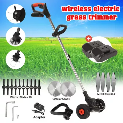 Cordless Grass Trimmer Lawn Grass Brush Cutter Blade Whipper Snipper For Makita • $62.99