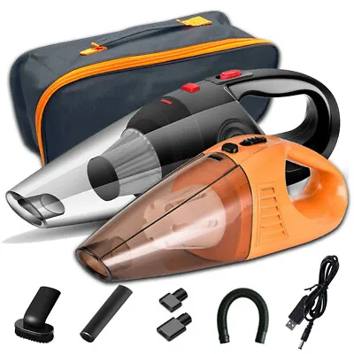 $22.99 • Buy Handheld Vacuum Cleaner Portable Cordless Rechargeable For House Car Storage Bag