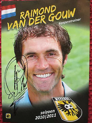 $19.99 • Buy VITESSE ARNHEM RAIMOND VAN DER GOUW AUTHENTIC HAND SIGNED 4 X6  PHOTO CARD - COA