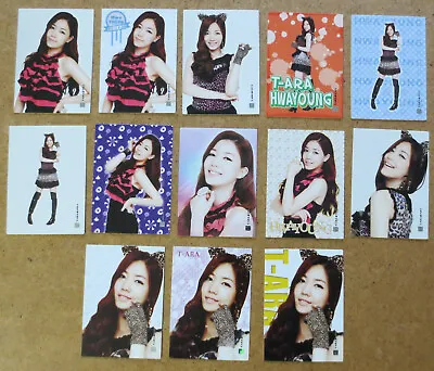 T-ara Tara Card Lot  - Hwayoung Ryu Hwa-young Korean KPOP STAR - 13 Cards  • $77