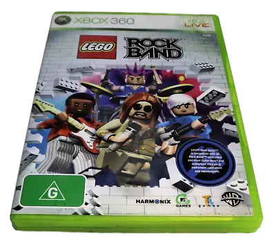 Lego Rock Band XBOX 360 PAL • $29.90