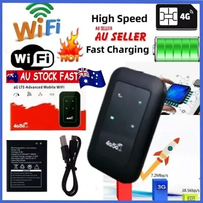 Wireless 4G 5G LTE Mobile Hotspot Router Unlocked-WiFi Portable MiFi Broadband • $39.23