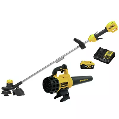 $223.99 • Buy DeWalt DCKO975M1 20V MAX Li-Ion 4 Ah 13 Ft. String Trimmer / Blower Kit New