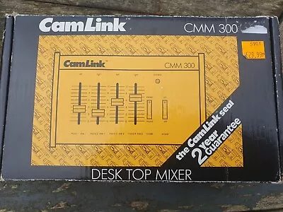 Brand New Vintage Camlink Mixer CMM 300 Free Tracked Royal Mail Postage 24 Hour. • £14.95